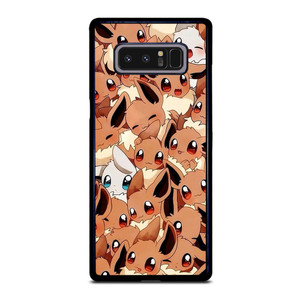 EEVEE POKEMON POCKET MONSTERS COLLAGE Samsung Galaxy Note 8 Case Cover EEVEE POKEMON POCKET MONSTERS COLLAGE Samsung Galaxy Note 8 Case Cover