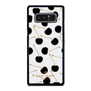 KATE SPADE NEW YORK LOGO BLACK CHERRIES Samsung Galaxy Note 8 Case Cover KATE SPADE NEW YORK LOGO BLACK CHERRIES Samsung Galaxy Note 8 Case Cover