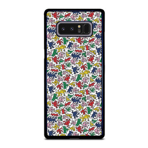 KEITH HARING ART COLORFUL FIGURES Samsung Galaxy Note 8 Case Cover KEITH HARING ART COLORFUL FIGURES Samsung Galaxy Note 8 Case Cover