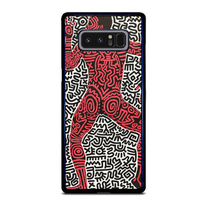 KEITH HARING ART INTO 84 Samsung Galaxy Note 8 Case Cover KEITH HARING ART INTO 84 Samsung Galaxy Note 8 Case Cover