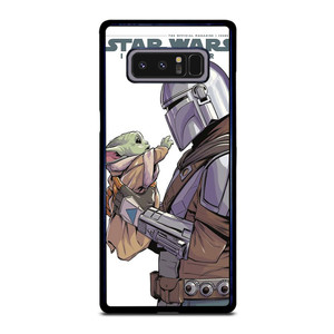 MANDALORIAN AND BABY YODA STAR WARS INSIDER Samsung Galaxy Note 8 Case Cover