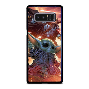 MANDALORIAN AND BABY YODA STAR WARS Samsung Galaxy Note 8 Case Cover