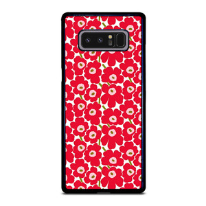 MARIMEKO PATTERN RED POPPY FLOWER Samsung Galaxy Note 8 Case Cover