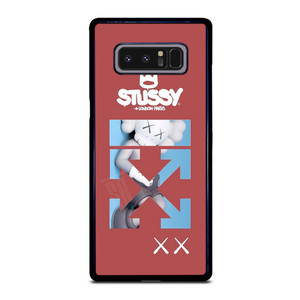 OFF WHITE STUSSY KAWS LOGO Samsung Galaxy Note 8 Case Cover OFF WHITE STUSSY KAWS LOGO Samsung Galaxy Note 8 Case Cover