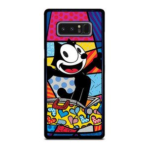 ROMERO BRITTO FELIX THE CAT ART Samsung Galaxy Note 8 Case Cover