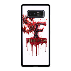 SAN FRANCISCO 49ERS FOOTBALL BLOODY LOGO Samsung Galaxy Note 8 Case Cover