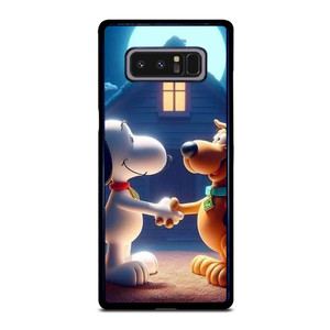 SNOOPY THE PEANUTS AND SCOOBY DOO Samsung Galaxy Note 8 Case Cover