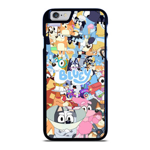 BLUEY CARTOON CHARACTERS COLLAGE iPhone 6 / 6S Case Cover BLUEY CARTOON CHARACTERS COLLAGE iPhone 6 / 6S Case Cover