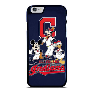 CLEVELAND INDIANS BASEBALL DISNEY MICKEY DONALD GOOFY iPhone 6 / 6S Case Cover
