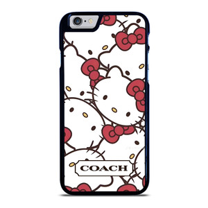 COACH NEW YORK HELLO KITTY FACE COLLAGE iPhone 6 / 6S Case Cover