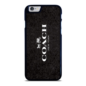 COACH NEW YORK LOGO ON BLACK FABRIC iPhone 6 / 6S Case Cover COACH NEW YORK LOGO ON BLACK FABRIC iPhone 6 / 6S Case Cover