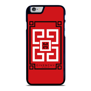 GIVENCHY PARIS ART LOGO RED iPhone 6 / 6S Case Cover