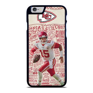 KANSAS CITY CHIEFS 15 PATRICK MAHOMES iPhone 6 / 6S Case Cover