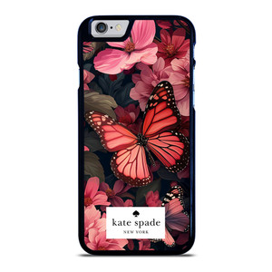 KATE SPADE NEW YORK FLOWER BUTTTERFLY iPhone 6 / 6S Case Cover