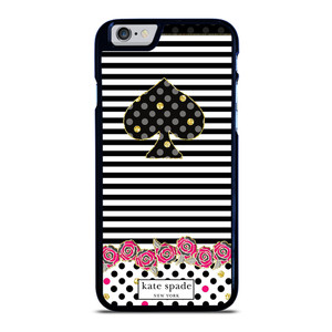 KATE SPADE NEW YORK LOGO STRIPES POLKADOTS iPhone 6 / 6S Case Cover
