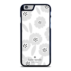 KATE SPADE NEW YORK LOGO WHITE FLOWER iPhone 6 / 6S Case Cover