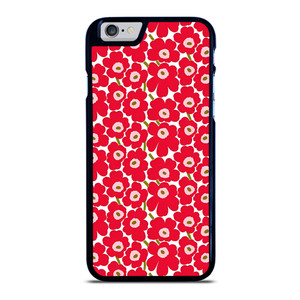 MARIMEKO PATTERN RED POPPY FLOWER iPhone 6 / 6S Case Cover