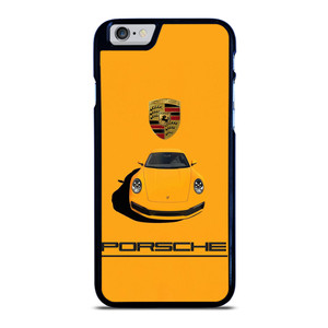 PORSCHE CAR LOGO YELLOW iPhone 6 / 6S Case Cover