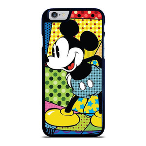 ROMERO BRITTO MICKEY MOUSE ART iPhone 6 / 6S Case Cover