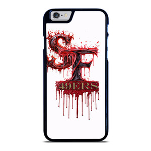 SAN FRANCISCO 49ERS FOOTBALL BLOODY LOGO iPhone 6 / 6S Case Cover
