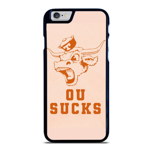 TEXAS LONGHORN ICON OU SUCKS LOGO FOOTBALL UNIVERSITY iPhone 6 / 6S Case Cover TEXAS LONGHORN ICON OU SUCKS LOGO FOOTBALL UNIVERSITY iPhone 6 / 6S Case Cover