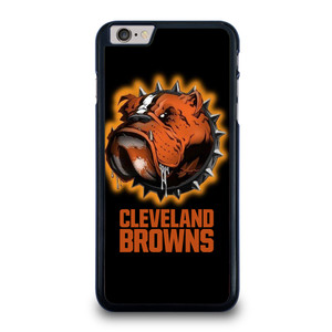CLEVELAND BROWNS FOOTBALL LOGO DAWG POUND MASCOT iPhone 6 / 6S Plus Case Cover