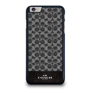 COACH NEW YORK LOGO DARK GREY iPhone 6 / 6S Plus Case Cover