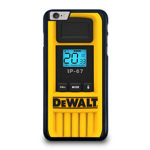 DEWALT TOOL LOGO HEAVY DUTY WALKIE TALKIE iPhone 6 / 6S Plus Case Cover