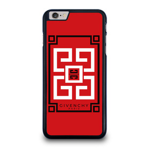 GIVENCHY PARIS ART LOGO RED iPhone 6 / 6S Plus Case Cover