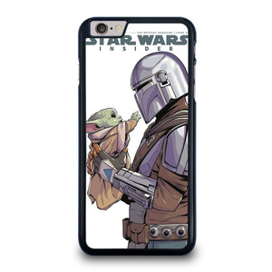 MANDALORIAN AND BABY YODA STAR WARS INSIDER iPhone 6 / 6S Plus Case Cover