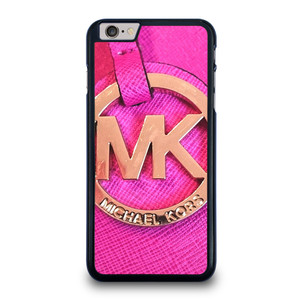 MICHAEL KORS MK LOGO PINK GOLD EMBLEM iPhone 6 / 6S Plus Case Cover