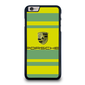 PORSCHE CAR LOGO YELLOW GREEN ICON iPhone 6 / 6S Plus Case Cover
