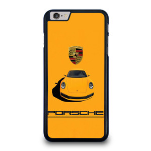 PORSCHE CAR LOGO YELLOW iPhone 6 / 6S Plus Case Cover