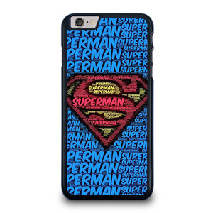 SUPERMAN TYPOGRAPHY LOGO iPhone 6 / 6S Plus Case Cover