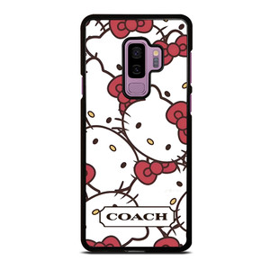 COACH NEW YORK HELLO KITTY FACE COLLAGE Samsung Galaxy S9 Plus Case Cover