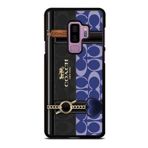 COACH NEW YORK LOGO BLUE BAG Samsung Galaxy S9 Plus Case Cover