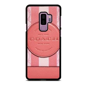 COACH NEW YORK LOGO PINK WALLET Samsung Galaxy S9 Plus Case Cover