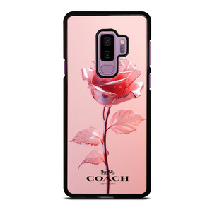 COACH NEW YORK PINK ROSE Samsung Galaxy S9 Plus Case Cover COACH NEW YORK PINK ROSE Samsung Galaxy S9 Plus Case Cover