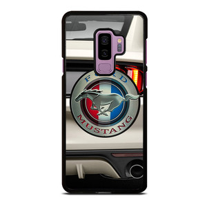 FORD MUSTANG CAR LOGO WHITE Samsung Galaxy S9 Plus Case Cover