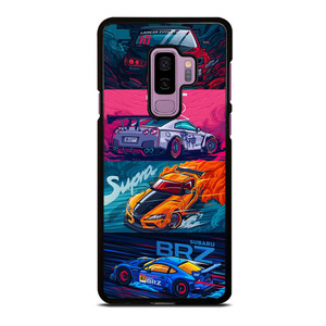 JAPAN RACING SPORTS CARS SUPRA GTR LANCER BRZ Samsung Galaxy S9 Plus Case Cover