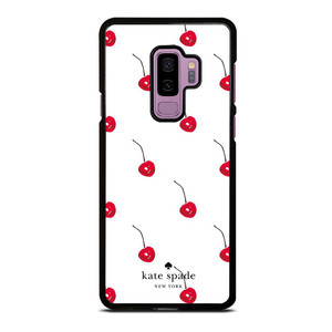 KATE SPADE NEW YORK LOGO CHERRIES Samsung Galaxy S9 Plus Case Cover