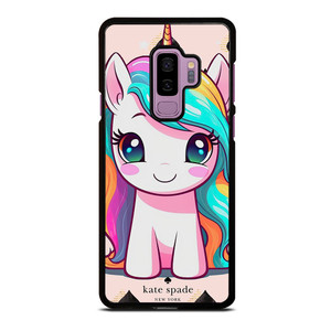 KATE SPADE NEW YORK LOGO PRETTY UNICORN Samsung Galaxy S9 Plus Case Cover