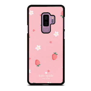 KATE SPADE NEW YORK LOGO STRAWBERRIES Samsung Galaxy S9 Plus Case Cover KATE SPADE NEW YORK LOGO STRAWBERRIES Samsung Galaxy S9 Plus Case Cover