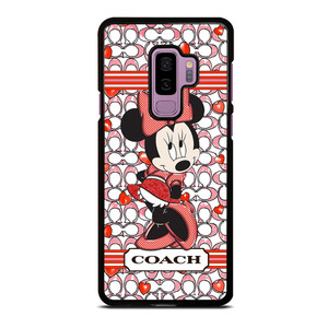 MINNIE MOUSE DISNEY COACH NEW YORK LOGO Samsung Galaxy S9 Plus Case Cover MINNIE MOUSE DISNEY COACH NEW YORK LOGO Samsung Galaxy S9 Plus Case Cover