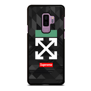 OFF WHITE LOGO SUPREME ICON Samsung Galaxy S9 Plus Case Cover