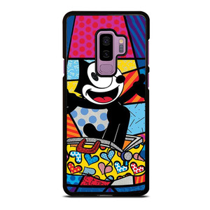 ROMERO BRITTO FELIX THE CAT ART Samsung Galaxy S9 Plus Case Cover