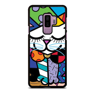 ROMERO BRITTO SERENE CAT ART Samsung Galaxy S9 Plus Case Cover ROMERO BRITTO SERENE CAT ART Samsung Galaxy S9 Plus Case Cover