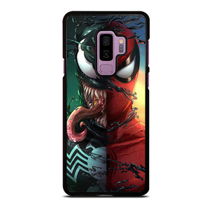 VENOM V SPIDERMAN FACE SUPERHERO MARVEL COMICS Samsung Galaxy S9 Plus Case Cover