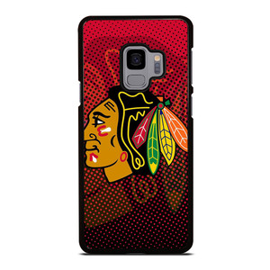CHICAGO BLACKHAWKS HOCKEY TEAM LOGO EMBLEM Samsung Galaxy S9 Case Cover