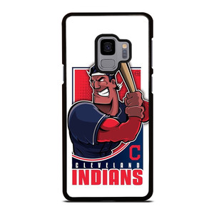 CLEVELAND INDIANS LOGO BASEBALL ICON Samsung Galaxy S9 Case Cover